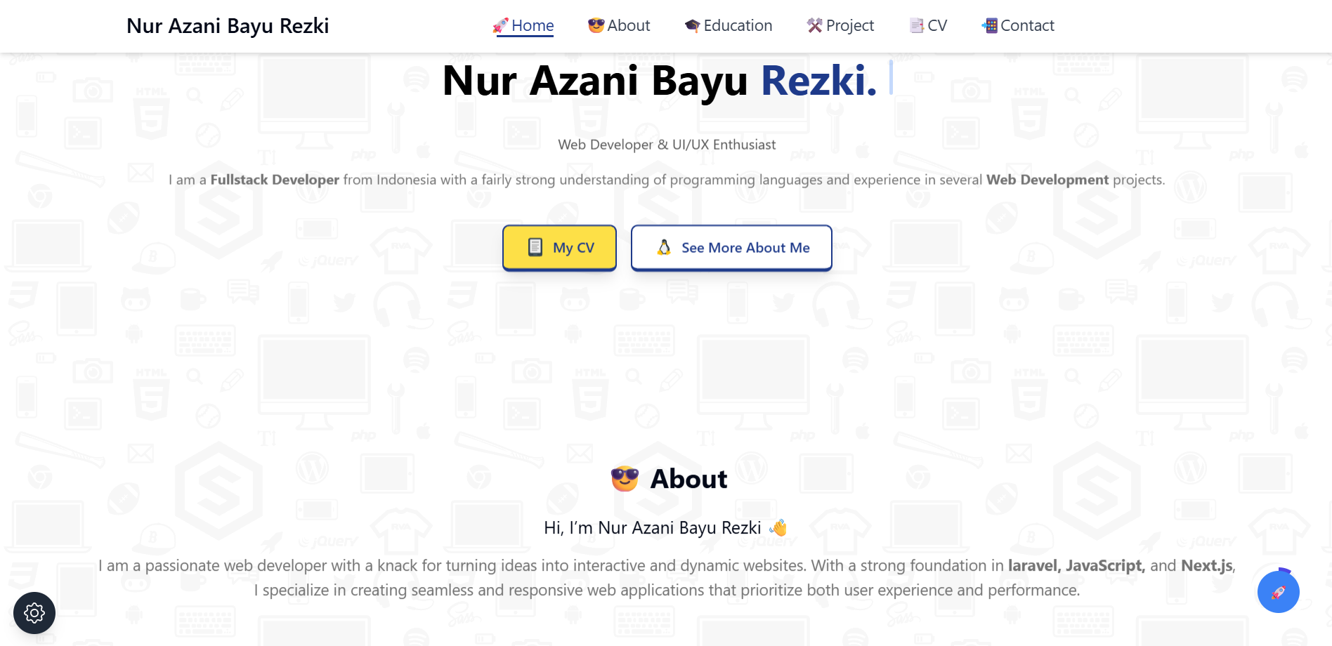 Website Portofolio Personal